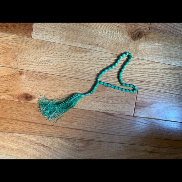 Green agate prayer beads rosary New misbha gems - Picture 4 of 5